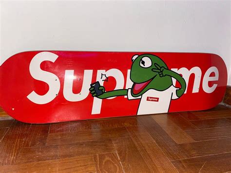 kermit supreme skateboard.